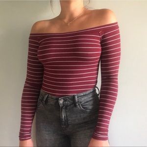 Off the Shoulder Bodysuit
